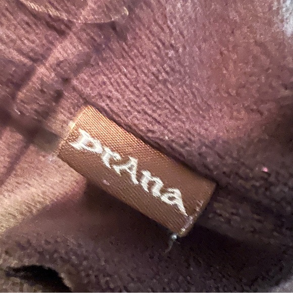 Prana Chocolate Brown Hooded Pullover - Picture 3 of 7
